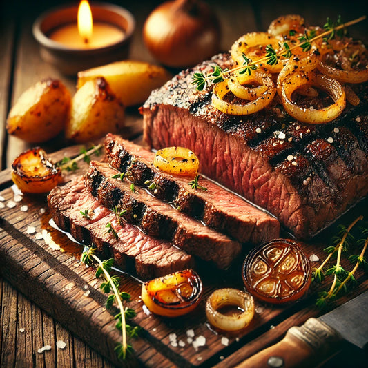 Recette dessus de palette de Bœuf grillé aux échalotes
