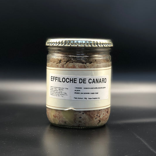 Effiloché de canard - 340g