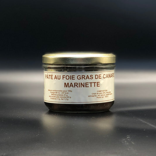 Paté de foie gras de canard