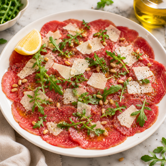 Carpaccio de boeuf