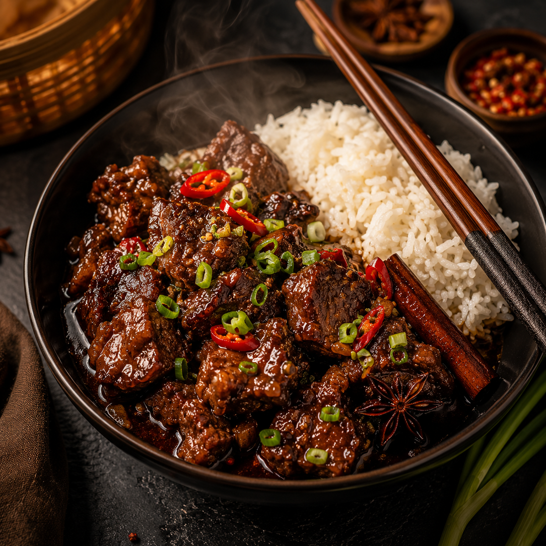 boeuf au caramel