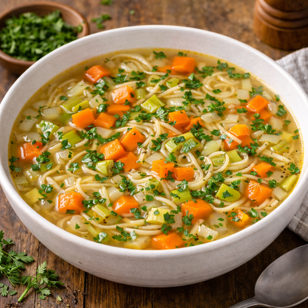 Recette avec le bouillon de pot-au-feu