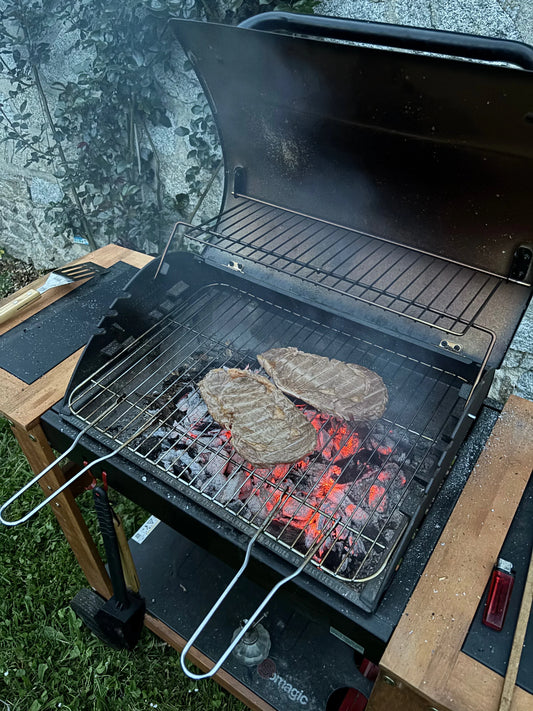 Entrecôte au barbecue