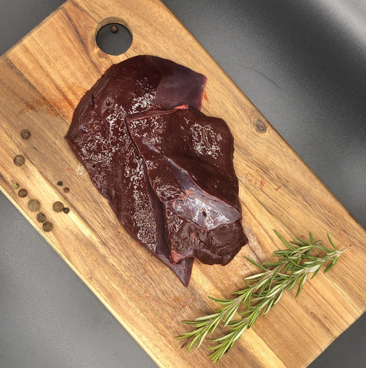 Foie de Bœuf Tranché Poêlé aux Champignons Sauvages