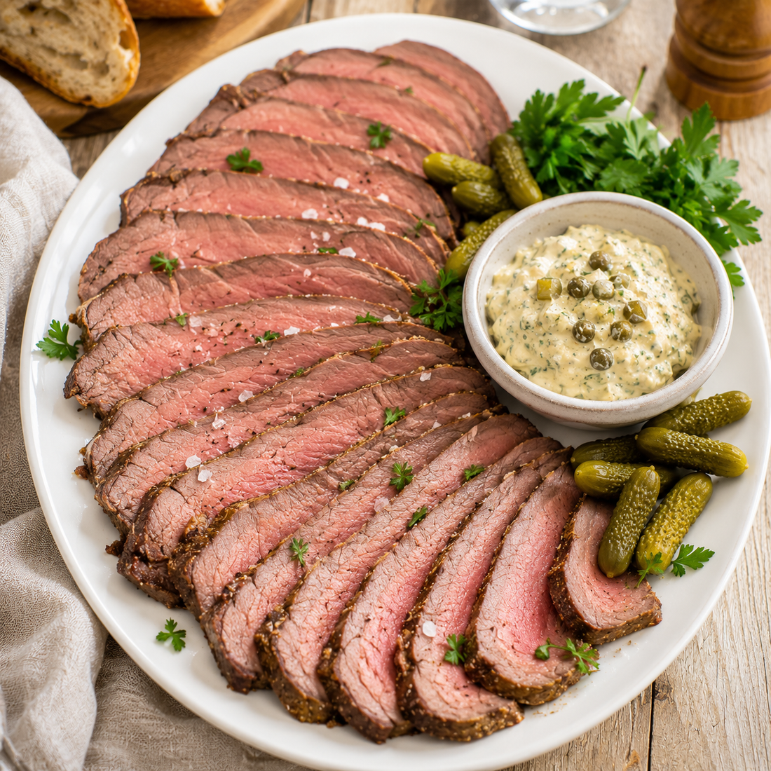 Rôti de bœuf froid