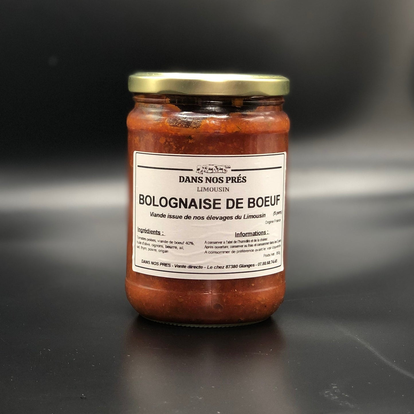 bolognaise de boeuf