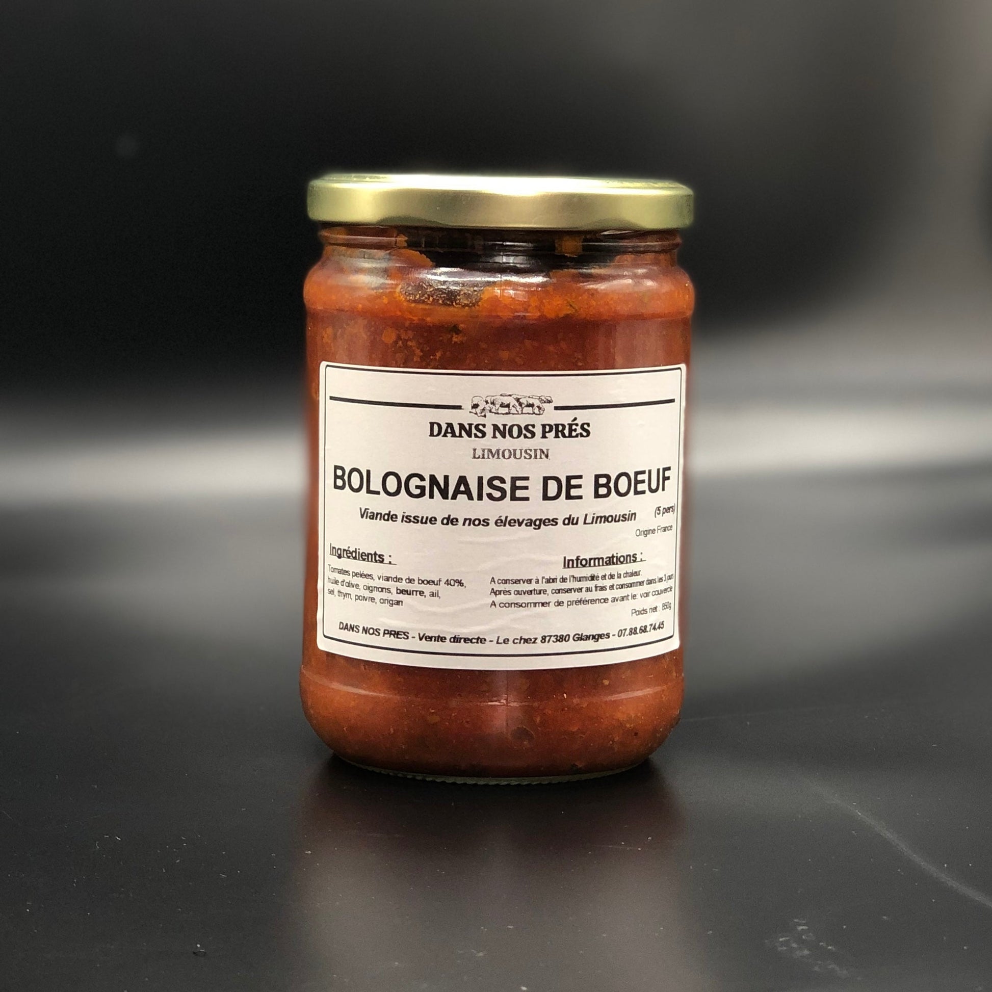 bolognaise de boeuf