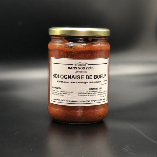 bolognaise de boeuf