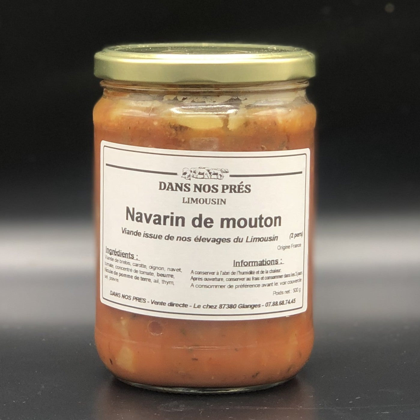 Navarin de mouton