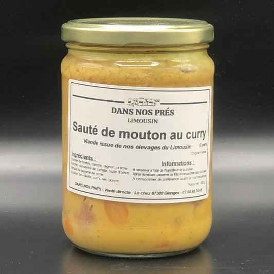 Mouton au curry